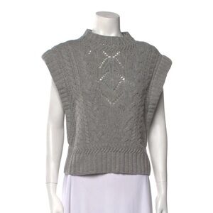 Veronica Beard Cashmere-Wool Blend Vest